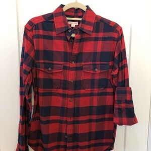 Merona Plaid Flannel Long Sleeve Button Down